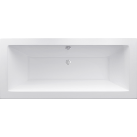 Mexen Cube rectangular bathtub 160 x 70 cm, white - 55051607000