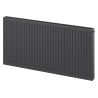 Mexen CV21 flat radiator 400 x 1400 mm, bottom connection, 1297 W, anthracite - W621-040-140-66