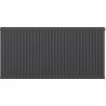 Mexen CV21 plate radiator 400 x 1500 mm, bottom connection, 1390 W, anthracite - W621-040-150-66
