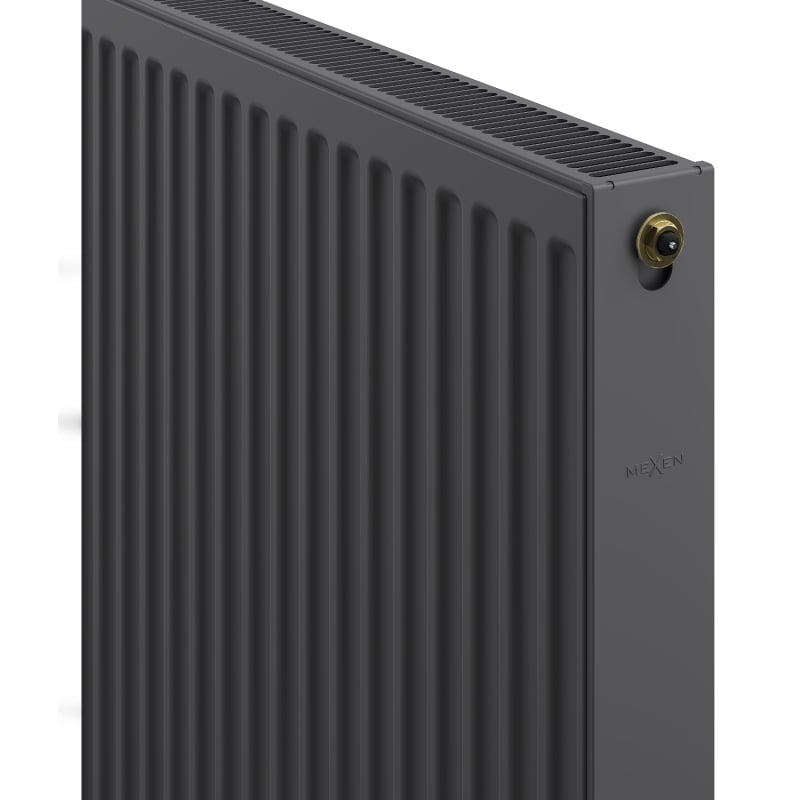 Mexen CV21 panel radiator 600 x 600 mm, bottom connection, 769 W, anthracite - W621-060-060-66