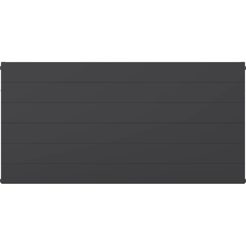 Mexen CL21 Plate Radiator Line 500 x 2000 mm, Side Connection, 2016 W, Anthracite - W421L-050-200-66