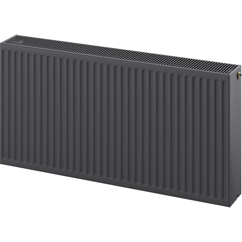 Mexen CV33 plate radiator 400 x 1800 mm, bottom connection, 3040 W, anthracite - W633-040-180-66