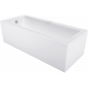 Mexen Cubik rectangular bathtub 140 x 70 cm with panel, white - 55031407000X