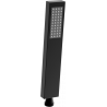 Mexen R-02 shower head 1-function, black - 79500-70
