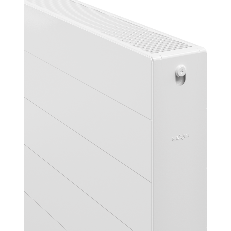Mexen Line CL22 Panel Radiator 400 x 1200 mm, Side Connection, 1366 W, White - W422L-040-120-00