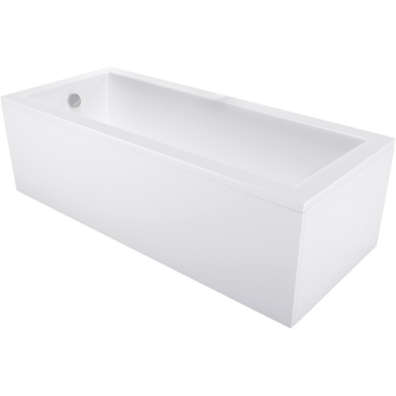 Mexen Cubik rectangular bathtub 180 x 90 cm with casing, white - 55031809000X