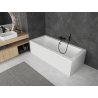 Mexen Cube rectangular bathtub 160 x 70 cm with casing, white - 55051607000X