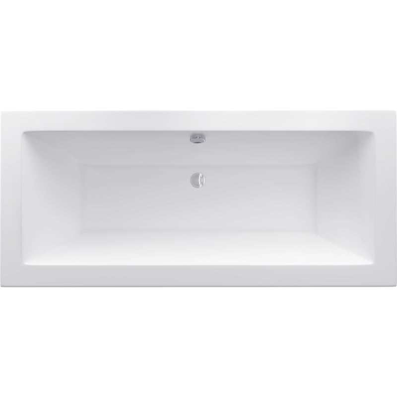 Mexen Cube rectangular bathtub 180 x 90 cm with casing, white - 55051809000X
