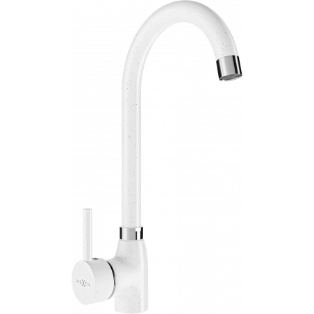 Mexen Telma kitchen faucet, white speckled - 670200-26