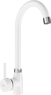 Mexen Telma kitchen mixer tap, Spotted white - 670200-26