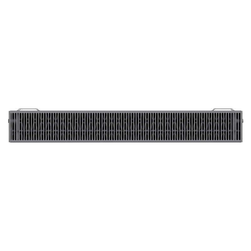 Mexen CL33 Flat Panel Radiator 400 x 2000 mm, Side Connection, 3163 W, Anthracite - W433L-040-200-66
