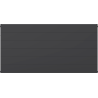 Mexen CL33 Flat Panel Radiator 400 x 2000 mm, Side Connection, 3163 W, Anthracite - W433L-040-200-66