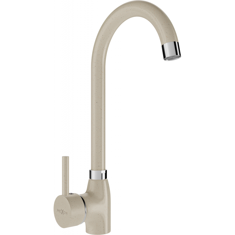 Mexen Telma kitchen mixer tap, Beige - 670200-69