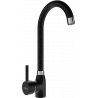 Mexen Telma kitchen faucet, black speckled - 670200-76