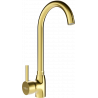 Mexen Telma kitchen mixer tap, Gold - 670200-50