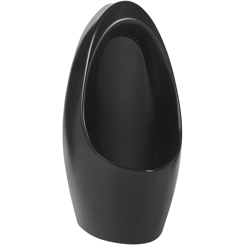 Mexen Lucas hanging urinal, black matte - 37027070