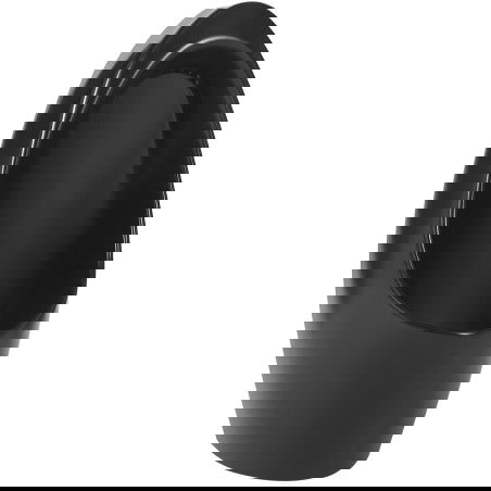 Mexen Lucas wall-mounted urinal, matte black - 37027070