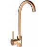 Mexen Telma kitchen mixer tap, Rose gold - 670200-60