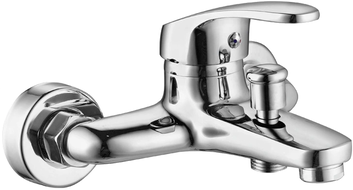 Mexen Erica bathtub mixer tap, Chrome - 746430-00
