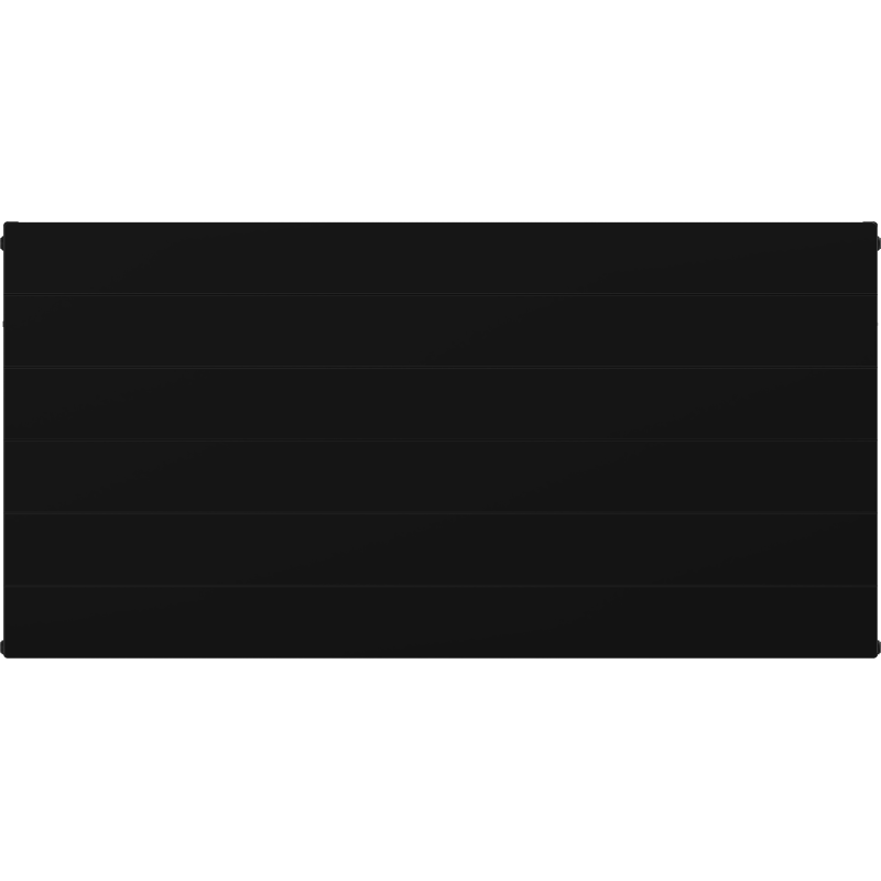 Mexen Line CL22 plate radiator 300 x 1100 mm, side connection, 991 W, black - W422L-030-110-70