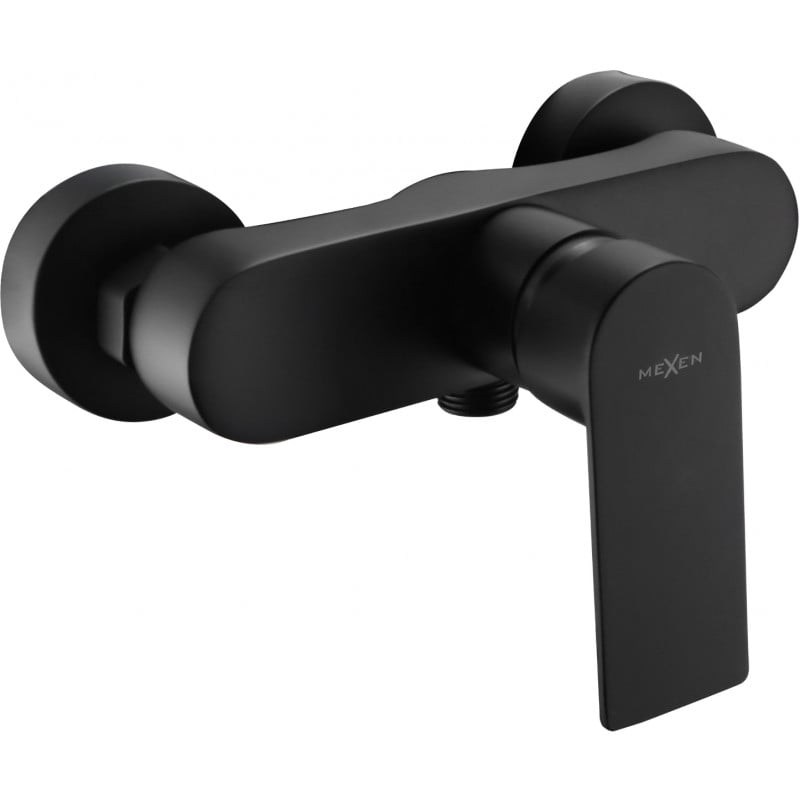 Mexen Royo shower mixer, black - 72240-70