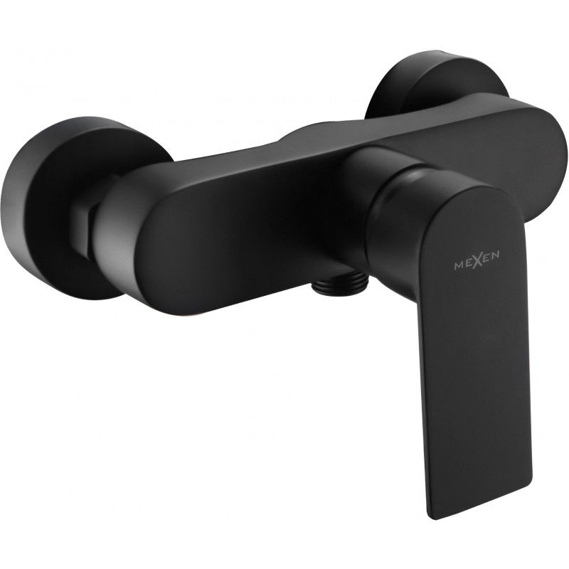 Mexen Royo Shower mixer tap, Black - 72240-70
