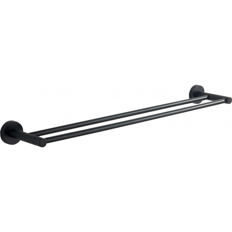 Mexen Remo double towel rack, Black - 7050725-70