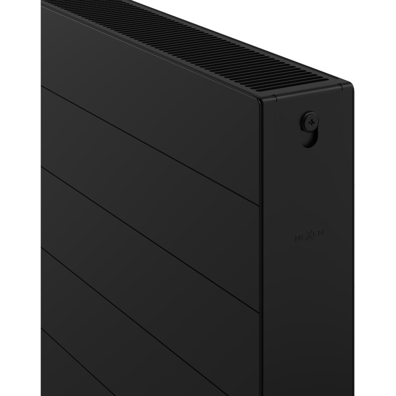 Mexen CL22 Plate Radiator Line 600 x 1600 mm, side connection, 2532 W, black - W422L-060-160-70