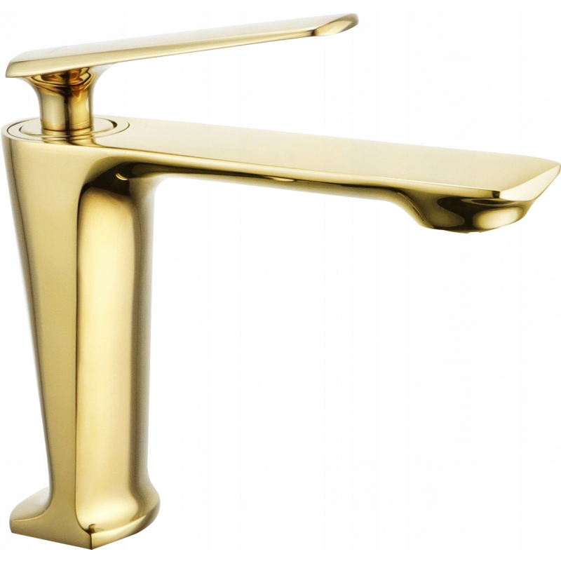 Mexen Ares washbasin mixer tap, Gold - 744100-50