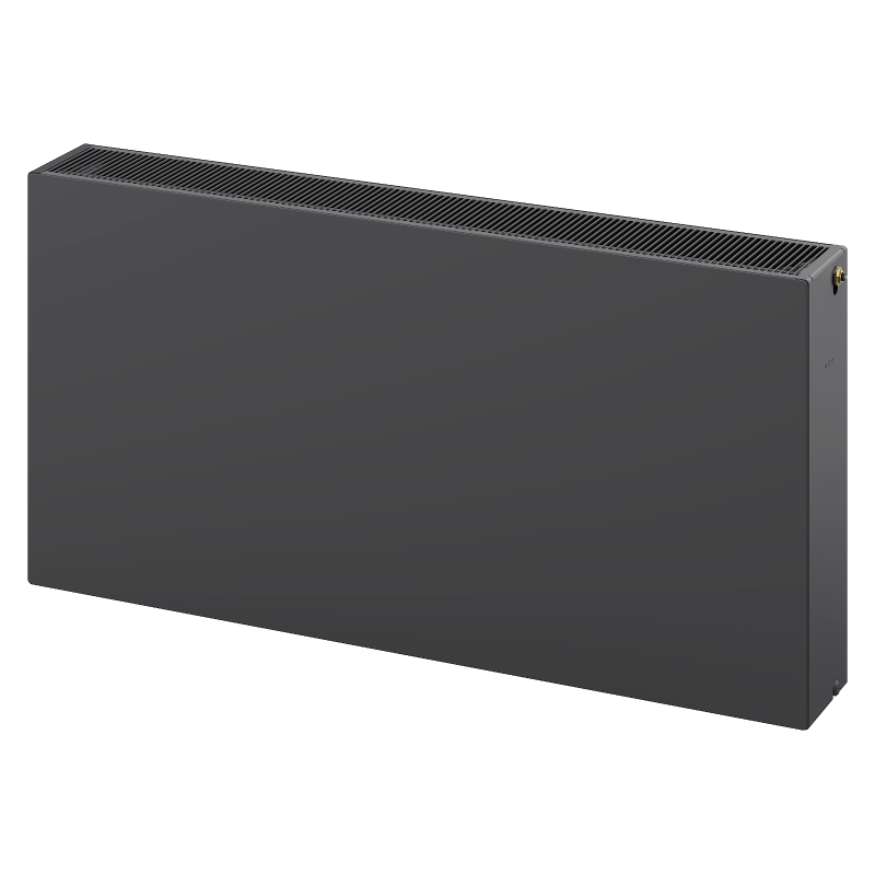 Mexen Flat CVF33 Plate Radiator 300 x 1600 mm, Bottom Connection, 1984 W, Anthracite - W633F-030-160-66
