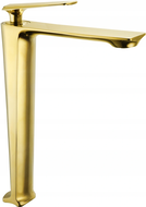 Mexen Ares tall washbasin faucet, gold - 744110-50