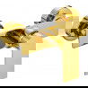 Mexen Alfa Shower mixer tap, Gold - 745740-50