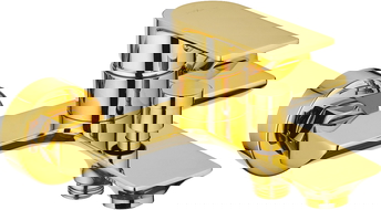 Mexen Alfa bathtub mixer tap, Gold - 745730-50