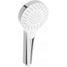 Mexen R-05 3-function shower head, chrome/white - 79505-00