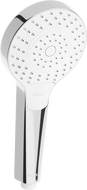 Mexen R-05 3-function shower handle, Chrome/White - 79505-00