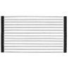 Mexen foldable kitchen dish drainer, black - 660949-70