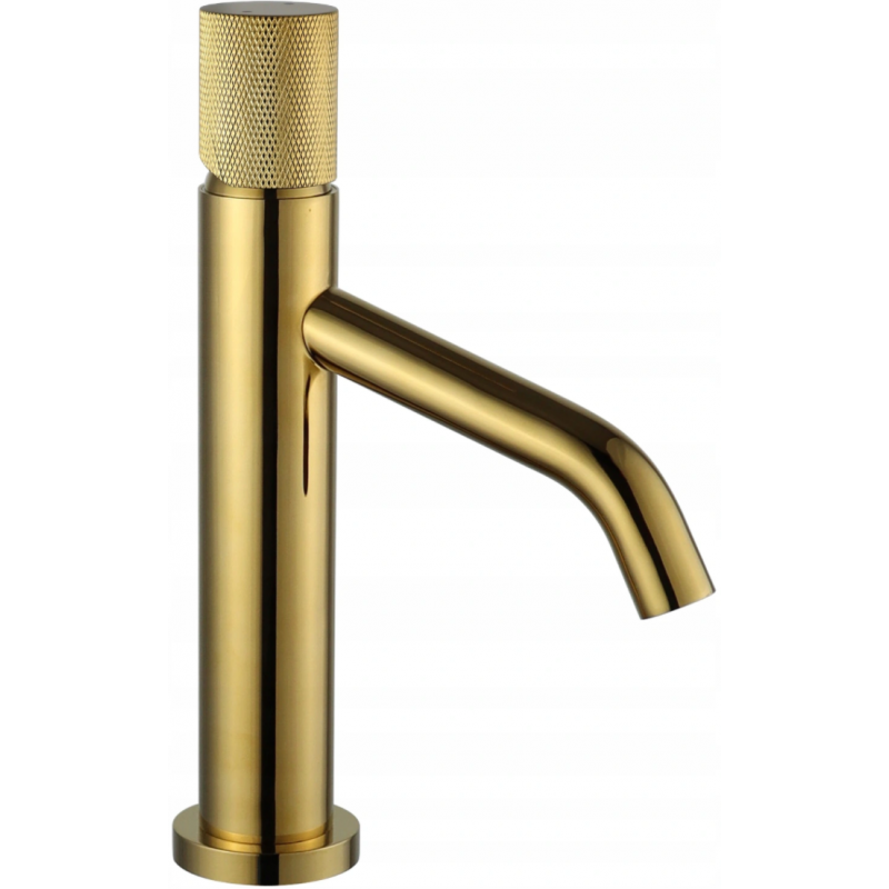 Mexen Rumba One washbasin mixer tap, Gold - 73501-50
