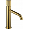 Mexen Rumba One washbasin tap, gold - 73501-50
