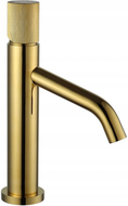 Mexen Rumba One  washbasin faucet, gold - 73501-50