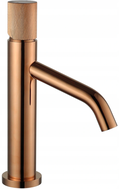 Mexen Rumba One  washbasin faucet, rose gold - 73501-60