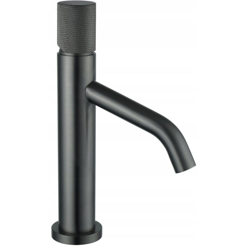 Mexen Rumba One  washbasin faucet, brushed gun gray - 73501-66