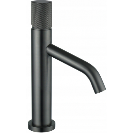 Mexen Rumba One  washbasin faucet, brushed gun gray - 73501-66