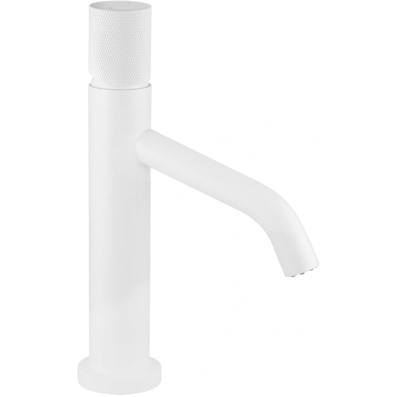 Mexen Rumba One basin tap, white - 73501-20
