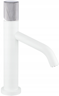 Mexen Rumba One washbasin mixer tap, White/Chrome - 73501-22