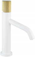Mexen Rumba One washbasin mixer tap, White/Chrome - 73501-25