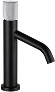 Mexen Rumba One washbasin mixer tap, Black/Chrome - 73501-77