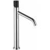 Mexen Rumba high washbasin mixer tap, Chrome/Black - 73511-07
