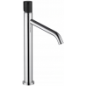 Mexen Rumba One high washbasin tap, chrome/black - 73511-07
