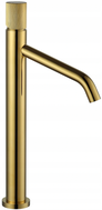 Mexen Rumba One  tall washbasin faucet, gold - 73511-50