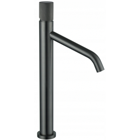 Mexen Rumba One tall basin mixer tap, graphite - 73511-66